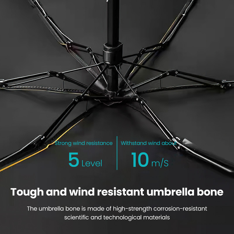 Prijenosni suncobran od 14 cm Mini suncobran UV sklopivi kišobran Zaštita od sunca Ultralaki suncobran za kišu Prijenosni putni kišobran