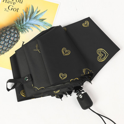 Ženski kišobrani otporni na vjetar, automatski sklopivi, ženski, muški, 3 sklopivi paraguas, veliki luksuzni poslovni kišobran, muški suncobran na dar za kišu