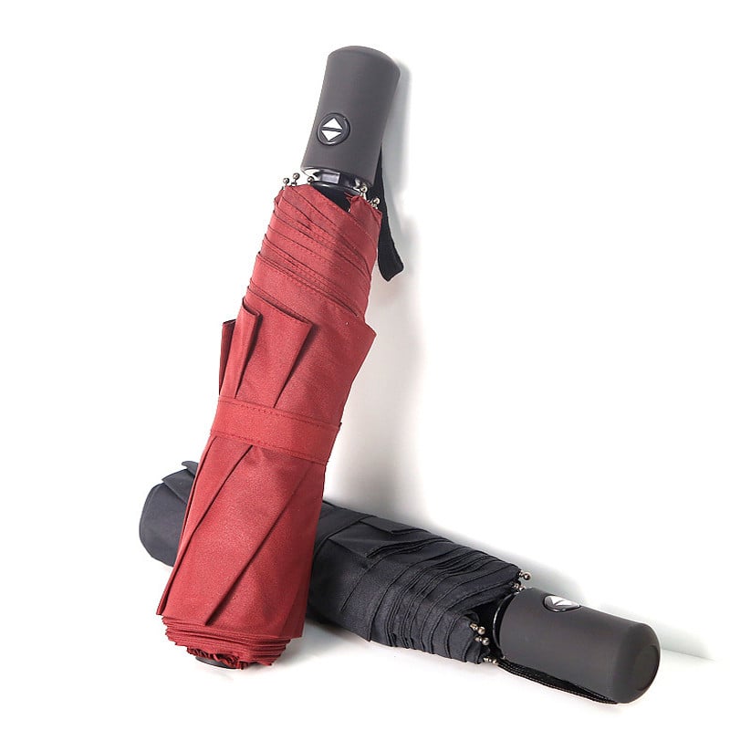 Muški kišobran Automatski poklon za otporan na vjetar Sklopivi veleprodajni vodootporan ženski auto za kišu Snažan ribolov Veliki muški Besplatna dostava