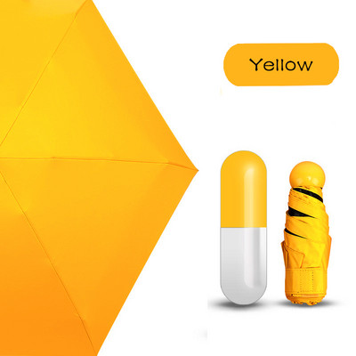 LIKE RAIN Mini kišobran s pet sklopivih kišobrana s malim džepovima Kišobran za žene s kreativnom kapsulom i džepnim kišobranom protiv UV zračenja UBY56
