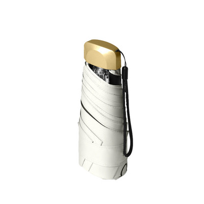 Sunny Umbrella Rain Cover Γλυκό δώρο Πολύχρωμη μοντέρνα σκιά κάψουλα Πτυσσόμενη σχεδίαση χειροτεχνία ελκυστική