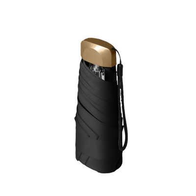 Sunny Umbrella Rain Cover Γλυκό δώρο Πολύχρωμη μοντέρνα σκιά κάψουλα Πτυσσόμενη σχεδίαση χειροτεχνία ελκυστική