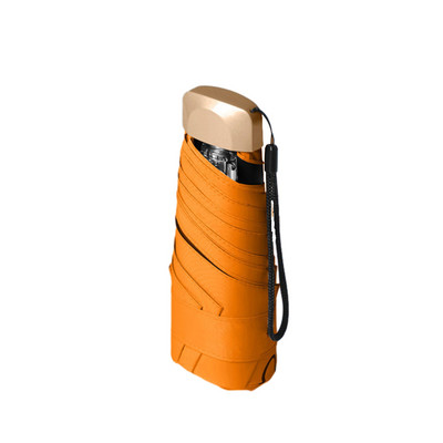 Sunny Umbrella Rain Cover Γλυκό δώρο Πολύχρωμη μοντέρνα σκιά κάψουλα Πτυσσόμενη σχεδίαση χειροτεχνία ελκυστική