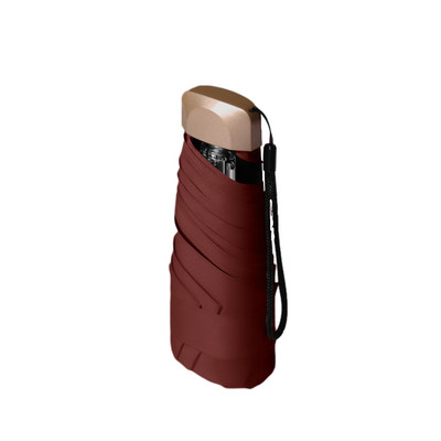 Sunny Umbrella Rain Cover Γλυκό δώρο Πολύχρωμη μοντέρνα σκιά κάψουλα Πτυσσόμενη σχεδίαση χειροτεχνία ελκυστική