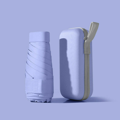 Mini kapsula kišobran svjetlo sklopivi sunčani kišobran ženski kišobran anti-UV suncobran džepni kišobran krema za sunčanje Paraguas za putovanja