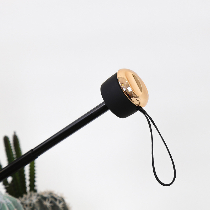 Minőségi napernyő eső női divat hercegnő levelek kínai tintafestés esernyők női napernyő kreatív női ajándék