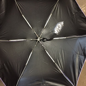 Чадър Sun Rain Дамски плосък лек чадър Чадър Сгъваем чадър Sun Umbrella Мини чадър Малък размер Лесно съхраняване Чадър