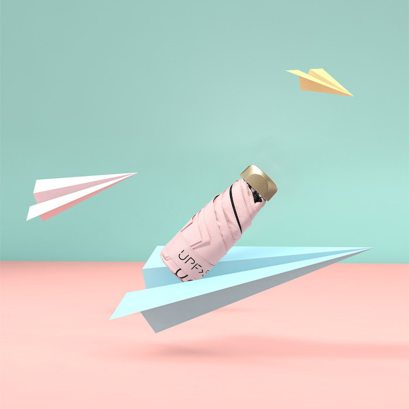 Tālruņa izmērs mini kabata sieviešu lietussargs vīrietis vīrietis īpaši viegls lietus saulessargs meitenēm pret UV pārnēsājams saliekams lietussargs saulessargs