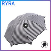 Lietussargs Melns Līme Trīs salokāms sauļošanās līdzeklis melns lietussargs Rokasgrāmata Jauns Ziedu Lietussargs Lietus Gear Saulessargs Trīskāršs lietussargs