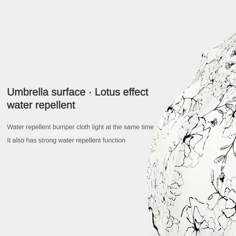 Lietussargs Melns Līme Trīs salokāms sauļošanās līdzeklis melns lietussargs Rokasgrāmata Jauns Ziedu Lietussargs Lietus Gear Saulessargs Trīskāršs lietussargs