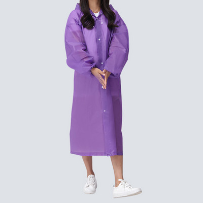 Poncho de ploaie reutilizabil EVA pentru copii, adulți, impermeabilă, pentru copii, fete, femei, costum de ploaie transparent transparent pentru studenți