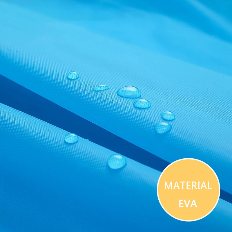 Täiskasvanutele mõeldud pikad vihmamantlid EVA läbitungimatu veekindel vihmamantel meeste naiste reisimiseks kapuutsiga tala Port Rain pontšo kalapüügiks telkimiseks