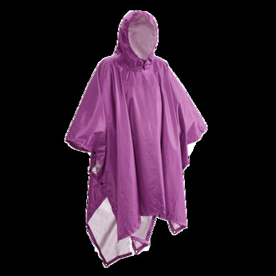 Pārnēsājama daudzfunkcionāla 3 vienā lietus mētelis, ūdensnecaurlaidīgs lietus pončo, viegla, atkārtoti lietojama pārgājienu jaka ar kapuci pārgājienu nometnei