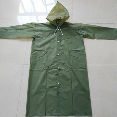 11 krāsas Jaunas modes EVA sieviešu lietusmētelis, biezināts ūdensnecaurlaidīgs lietus mētelis sieviešu caurspīdīgs caurspīdīgs kempinga ūdensizturīgs lietus tērps