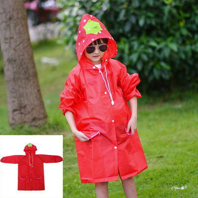 Vodootporni 1PCS dječja kabanica odijelo za dijete u životinjskom stilu iz crtanih filmova Studentska kišna kabanica Rai otporna na vjetar