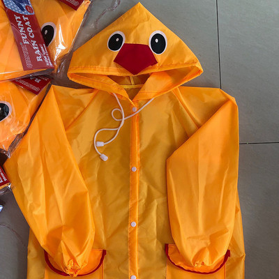 Vodootporni 1PCS dječja kabanica odijelo za dijete u životinjskom stilu iz crtanih filmova Studentska kišna kabanica Rai otporna na vjetar