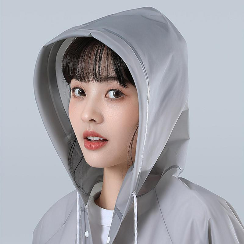 Rainy Day Hooded Rain Poncho Πεζοπορία Ταξιδιωτική ποδηλασία Κοστούμι αδιάβροχο μη μιας χρήσης για ενήλικες Unisex αδιάβροχο 1 τμχ Poncho Thicken