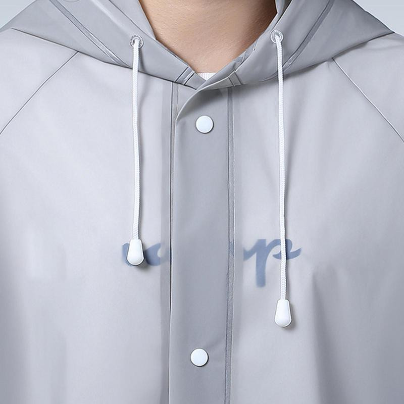Rainy Day Hooded Rain Poncho Πεζοπορία Ταξιδιωτική ποδηλασία Κοστούμι αδιάβροχο μη μιας χρήσης για ενήλικες Unisex αδιάβροχο 1 τμχ Poncho Thicken