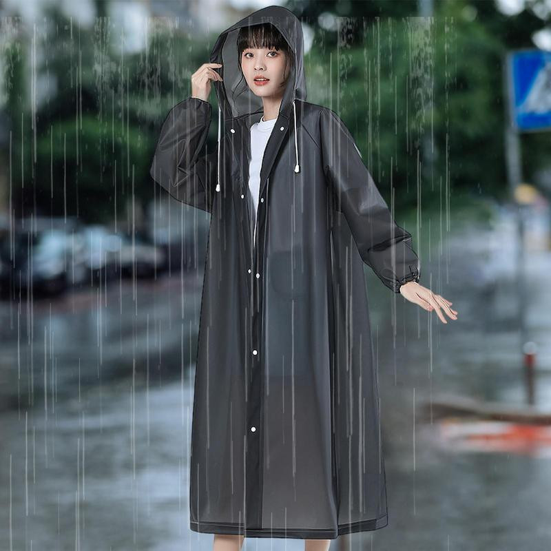 Rainy Day Hooded Rain Poncho Πεζοπορία Ταξιδιωτική ποδηλασία Κοστούμι αδιάβροχο μη μιας χρήσης για ενήλικες Unisex αδιάβροχο 1 τμχ Poncho Thicken