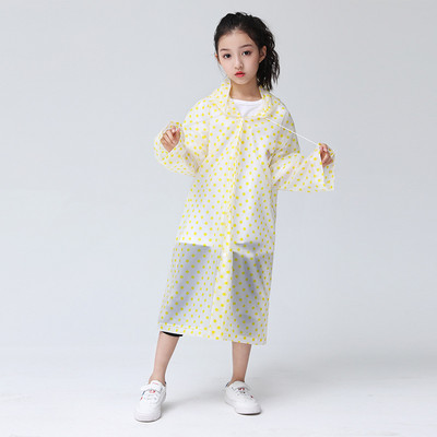 Παιδικό αδιάβροχο Cute Hooded Kids Rainwear Thickened EVA αδιάβροχο Poncho επαναχρησιμοποιήσιμο για αγόρι κορίτσι μπουφάν βροχής