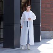 145*68cm biezināts EVA ūdensizturīgs lietusmētelis pārnēsājams unisex āra ceļojumu lietus apģērbs kempings pārgājieniem ar kapuci lietus pončo lietus pārsegs