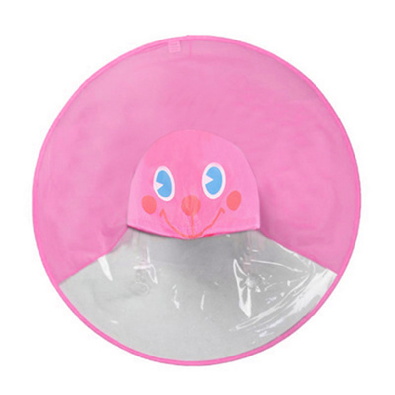 Lastele lendav taldrik Vihmamantel Veekindel vihmakindel multikas mantel kapuutsiga vihmavarjumüts kaasaskantav vihmamantel lastele THJ99