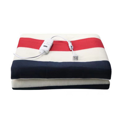 Електрическо одеяло 220V Нагревателна фланелена подложка за легло Зимен топъл матрак Термостат Подгряваща подложка Домашно по-дебело двойно легло Мека подложка