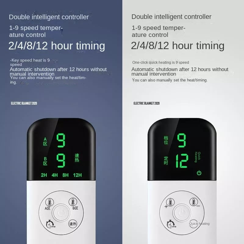 Електрическо одеяло 220V Нагревателна фланелена подложка за легло Зимен топъл матрак Термостат Подгряваща подложка Домашно по-дебело двойно легло Мека подложка