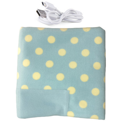 Hordozható 5V USB elektromos fűtött takaró autós irodai használatra meleg takaró fűtés termosztát elektromos fűtő takaró melegítő is