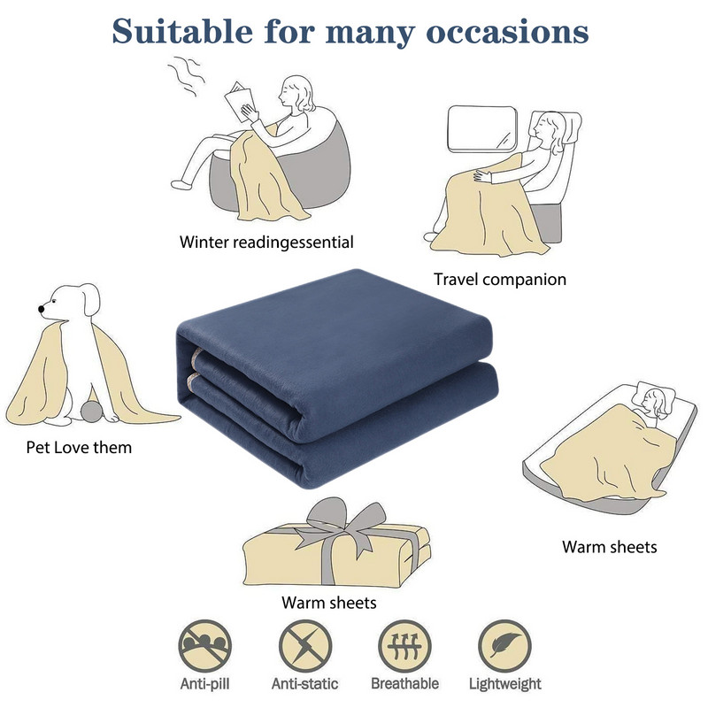 Elektromos takaró 220V Automatikus védelem típus Sűrűsödő Elektromos takaró Testmelegítő fűtött takaró Elektromos szőnyeg szőnyeg EU