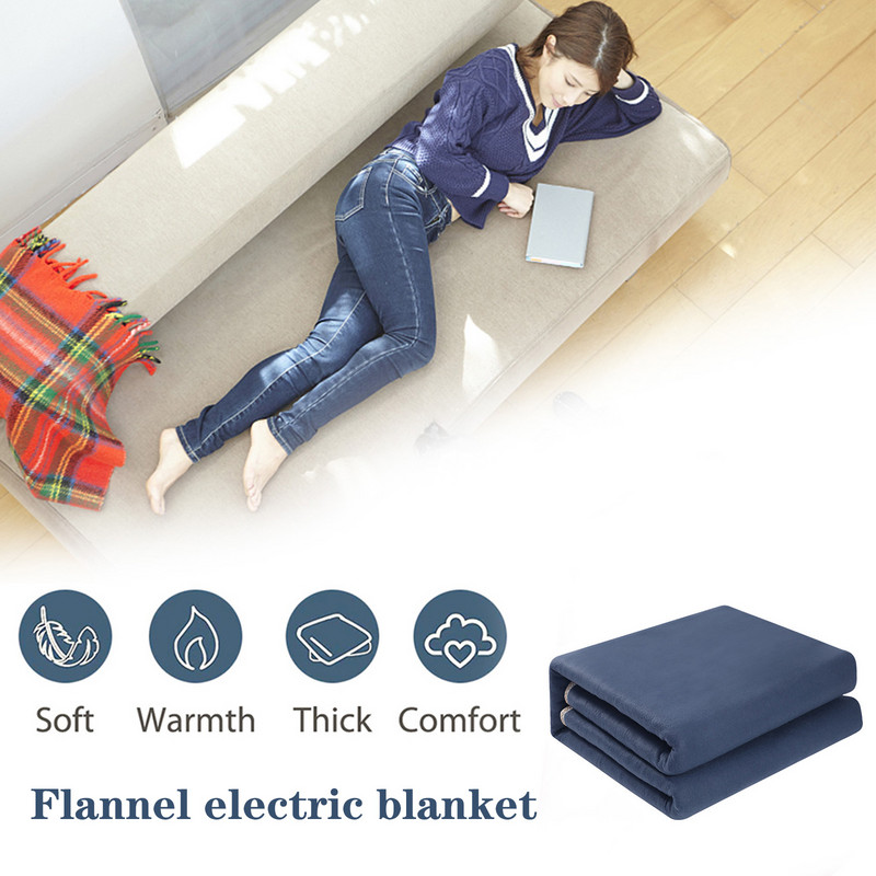 Elektromos takaró 220V Automatikus védelem típus Sűrűsödő Elektromos takaró Testmelegítő fűtött takaró Elektromos szőnyeg szőnyeg EU