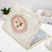 Medžiaginis nešiojamojo kompiuterio dangtelis Nešiojamojo kompiuterio nešiojamojo kompiuterio rankovės medvilninis maišelio dėklas, dulkėms atsparus dangtelis, skirtas 14/15,6 colių nešiojamam kompiuteriui