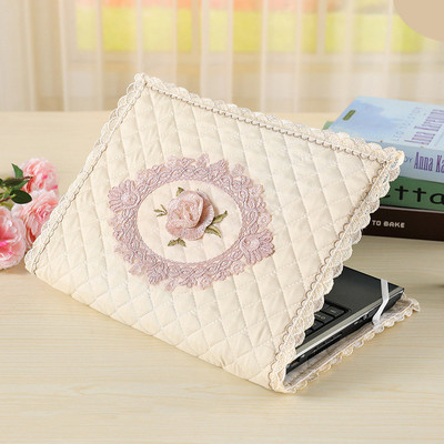 Medžiaginis nešiojamojo kompiuterio dangtelis Nešiojamojo kompiuterio nešiojamojo kompiuterio rankovės medvilninis maišelio dėklas, dulkėms atsparus dangtelis, skirtas 14/15,6 colių nešiojamam kompiuteriui