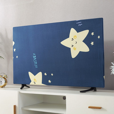 Naujas „Elastic Force“ televizoriaus gaubtas, 19–70 colių, paprastas ir modernus europietiško stiliaus audinys, 2021 m. karštas išpardavimas