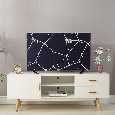 Naujas „Elastic Force“ televizoriaus gaubtas, 19–70 colių, paprastas ir modernus europietiško stiliaus audinys, 2021 m. karštas išpardavimas