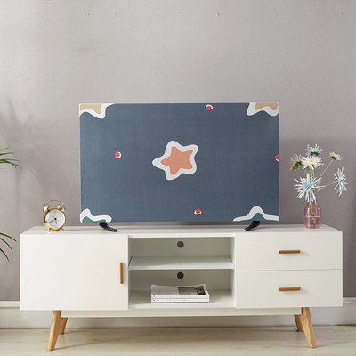 Naujas „Elastic Force“ televizoriaus gaubtas, 19–70 colių, paprastas ir modernus europietiško stiliaus audinys, 2021 m. karštas išpardavimas