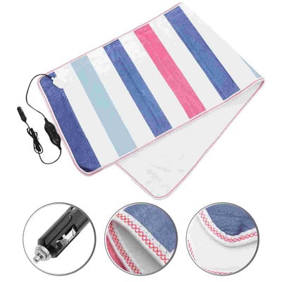 Antklodė elektrinių automobilių kelioniniai šildomi šildomi 12 V automatinio išmetimo bagažinės nešiojamieji automobiliai