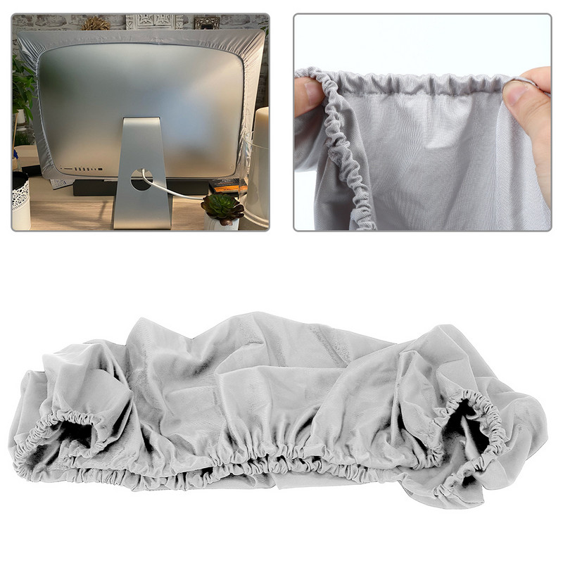 Monitori kaitsekate Tolmukindel painduv polüester 27-tollise arvuti tolmukate IMac Macbook Pro Air jaoks