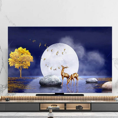 Καλύμμα τηλεόρασης LCD GoodTop 32" - Οθόνη 70 ιντσών Μαλακή υφασμάτινη θήκη στη σκόνη Προστασία από το πιτσίλισμα για διακόσμηση σπιτιού
