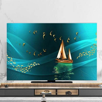 Καλύμμα τηλεόρασης LCD GoodTop 32" - Οθόνη 70 ιντσών Μαλακή υφασμάτινη θήκη στη σκόνη Προστασία από το πιτσίλισμα για διακόσμηση σπιτιού