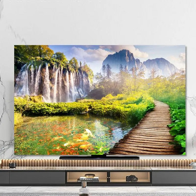 Καλύμμα τηλεόρασης LCD GoodTop 32" - Οθόνη 70 ιντσών Μαλακή υφασμάτινη θήκη στη σκόνη Προστασία από το πιτσίλισμα για διακόσμηση σπιτιού