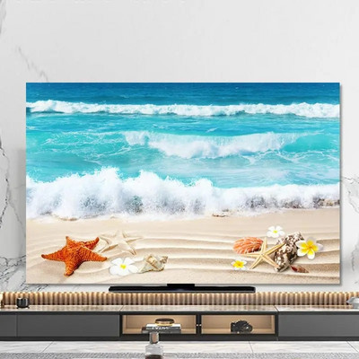 Καλύμμα τηλεόρασης LCD GoodTop 32" - Οθόνη 70 ιντσών Μαλακή υφασμάτινη θήκη στη σκόνη Προστασία από το πιτσίλισμα για διακόσμηση σπιτιού