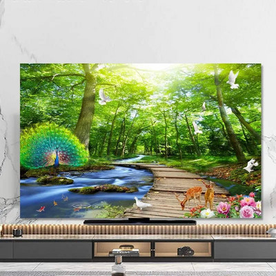 Καλύμμα τηλεόρασης LCD GoodTop 32" - Οθόνη 70 ιντσών Μαλακή υφασμάτινη θήκη στη σκόνη Προστασία από το πιτσίλισμα για διακόσμηση σπιτιού