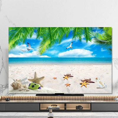 Καλύμμα τηλεόρασης LCD GoodTop 32" - Οθόνη 70 ιντσών Μαλακή υφασμάτινη θήκη στη σκόνη Προστασία από το πιτσίλισμα για διακόσμηση σπιτιού
