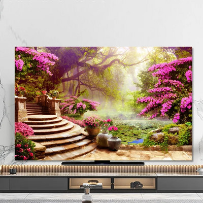 Καλύμμα τηλεόρασης LCD GoodTop 32" - Οθόνη 70 ιντσών Μαλακή υφασμάτινη θήκη στη σκόνη Προστασία από το πιτσίλισμα για διακόσμηση σπιτιού