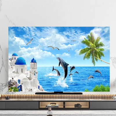 Καλύμμα τηλεόρασης LCD GoodTop 32" - Οθόνη 70 ιντσών Μαλακή υφασμάτινη θήκη στη σκόνη Προστασία από το πιτσίλισμα για διακόσμηση σπιτιού