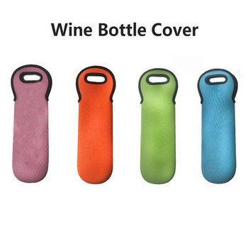 Μπουκάλια 1 τεμ. Μπουκάλια κρασιού νεοπρένιο τσάντα κατάψυξης Cooler Wine-bottle Bag Protect Insulated Cover Θήκη για ψύξη μπύρας