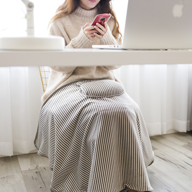 HOT USB Elektrinis Šildomas Šildomas Antklodė Pečių Kaklas Mobilus Šildomas Šalikas 72x115cmUSB Minkštas 5V 4W Ourdoor Minkštas Šildomas Šalikas