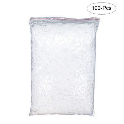 100 tk liimi mikrootsikud plastikust liimipudeli otsad liimi pikendusaine täppisaplikaatori kukutamistoru otsik meisterdamislabori jaoks