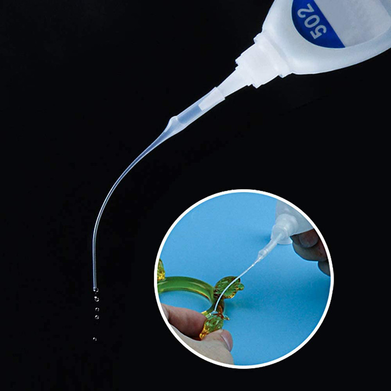 100 tk liimi mikrootsikud plastikust liimipudeli otsad liimi pikendusaine täppisaplikaatori kukutamistoru otsik meisterdamislabori jaoks